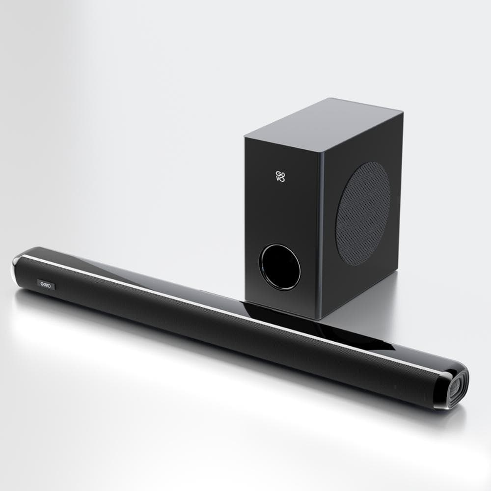 GOVO GoSurround 850 Pro, 200 W Sound bar, 2.1 Channel Home Theatre, 16.51 cm (6.5 inch) subwoofer, HDMI, Opt, AUX, USB and Bluetooth, 3 Equalizer Mode...