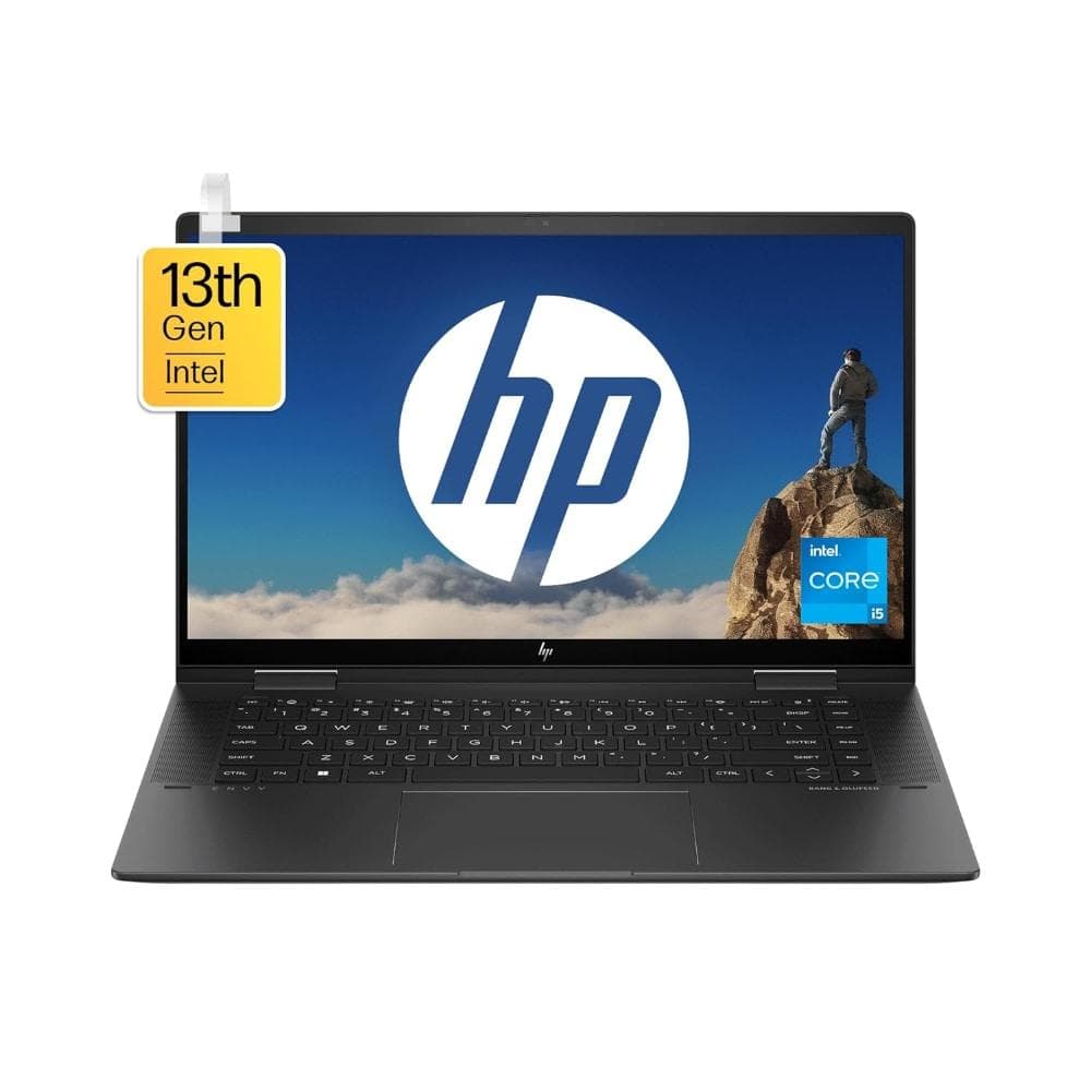 HP Envy X360 15-fe0027TU 2 in 1 Laptop (13th Gen Intel Core i5-1335U/16 GB/512 GB SSD/Intel Iris Xe Graphics/Windows 11 Home/MSO/FHD), 39.6cm (15.6 in...
