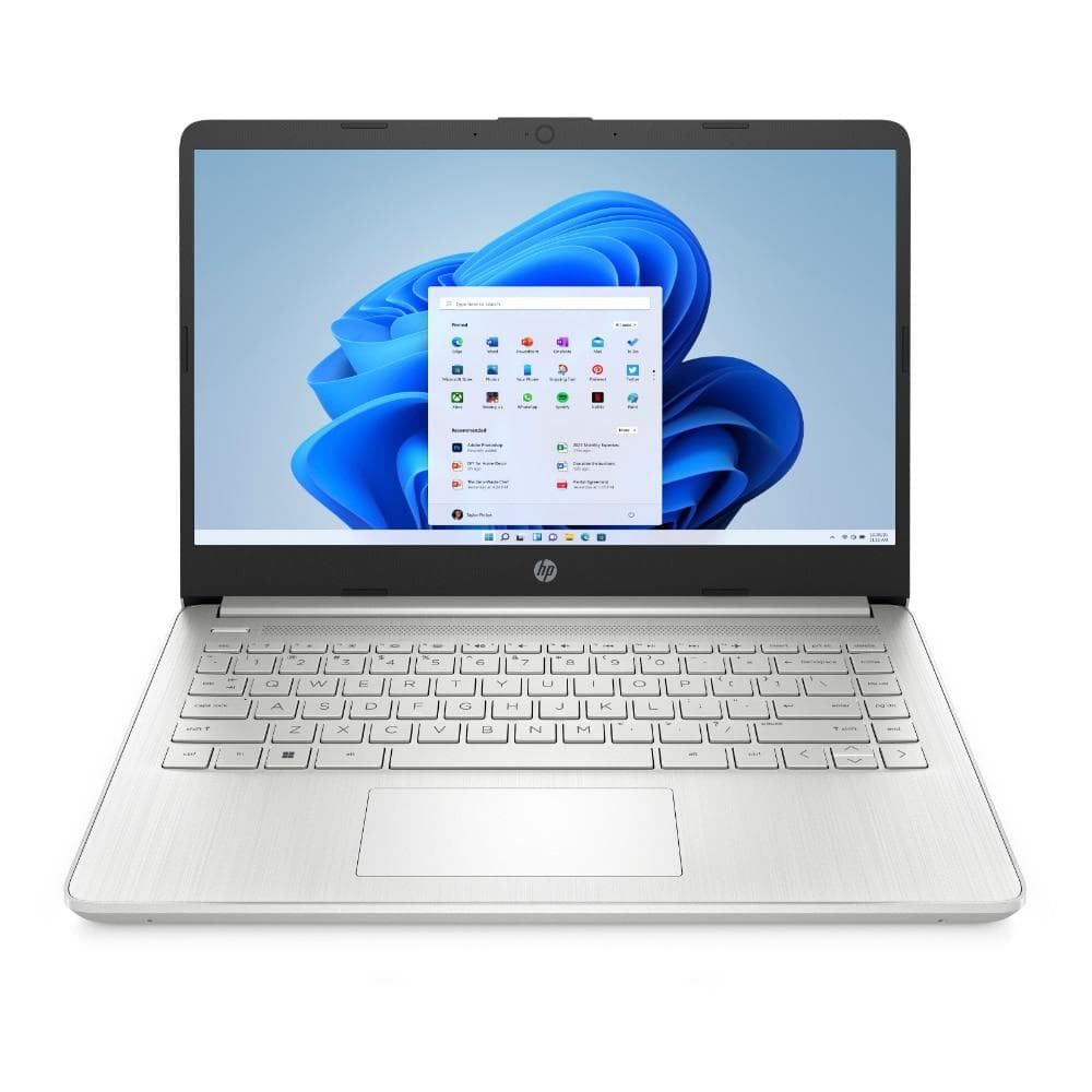 HP 14 14-GR1028TU Standard Laptop (Intel Core Ultra 7 155H/16 GB/512 GB SSD/Intel integrated SoC/Windows 11 Home/MS Office Home 2024/Full HD), 40.9 cm...