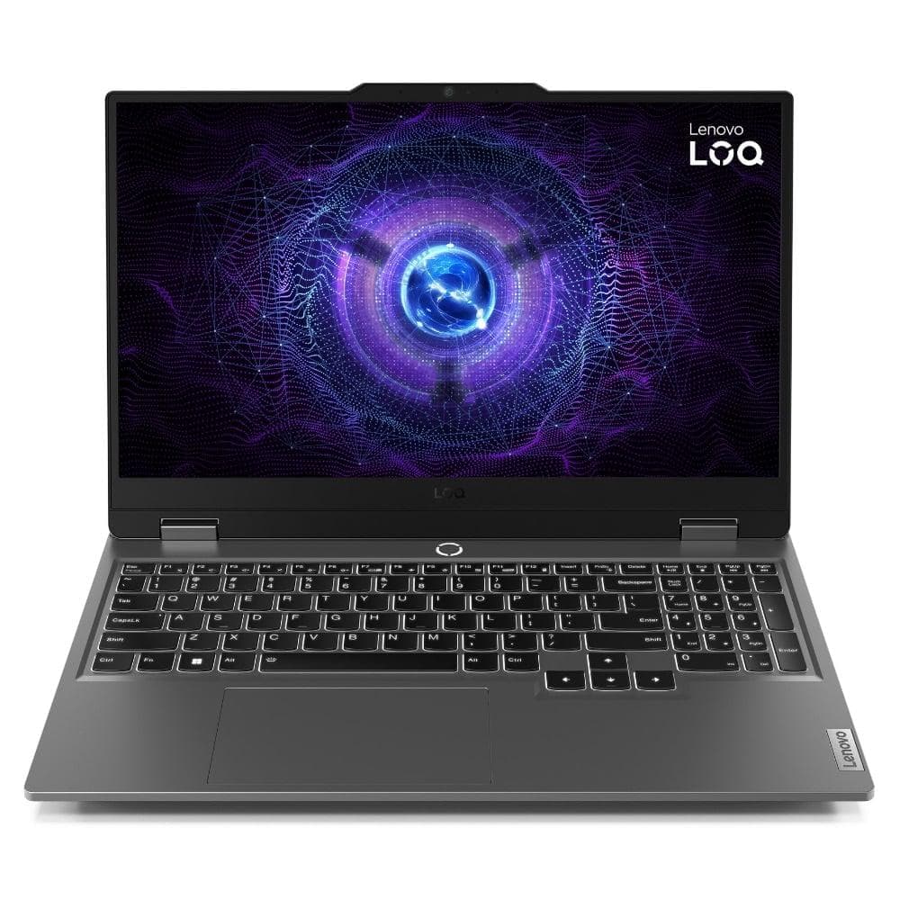 Lenovo LOQ 15IAX9 Intel Core i5-12450HX Laptop (39.62 cm (15.6 inch)/8BIN/12i5HX/12 GB/512 GB SSD/2050/BT), Luna Grey