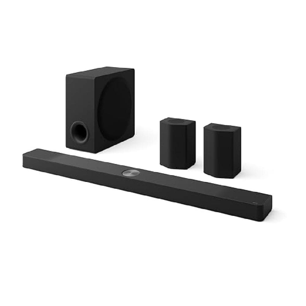 LG S95TR 9.1.5 Channel Soundbar with Rear Surround Speakers, Dolby Atmos, Wow Orchestra, WOWCAST Built-in with Wireless Dolby Atmos, Wireless Subwoofe...