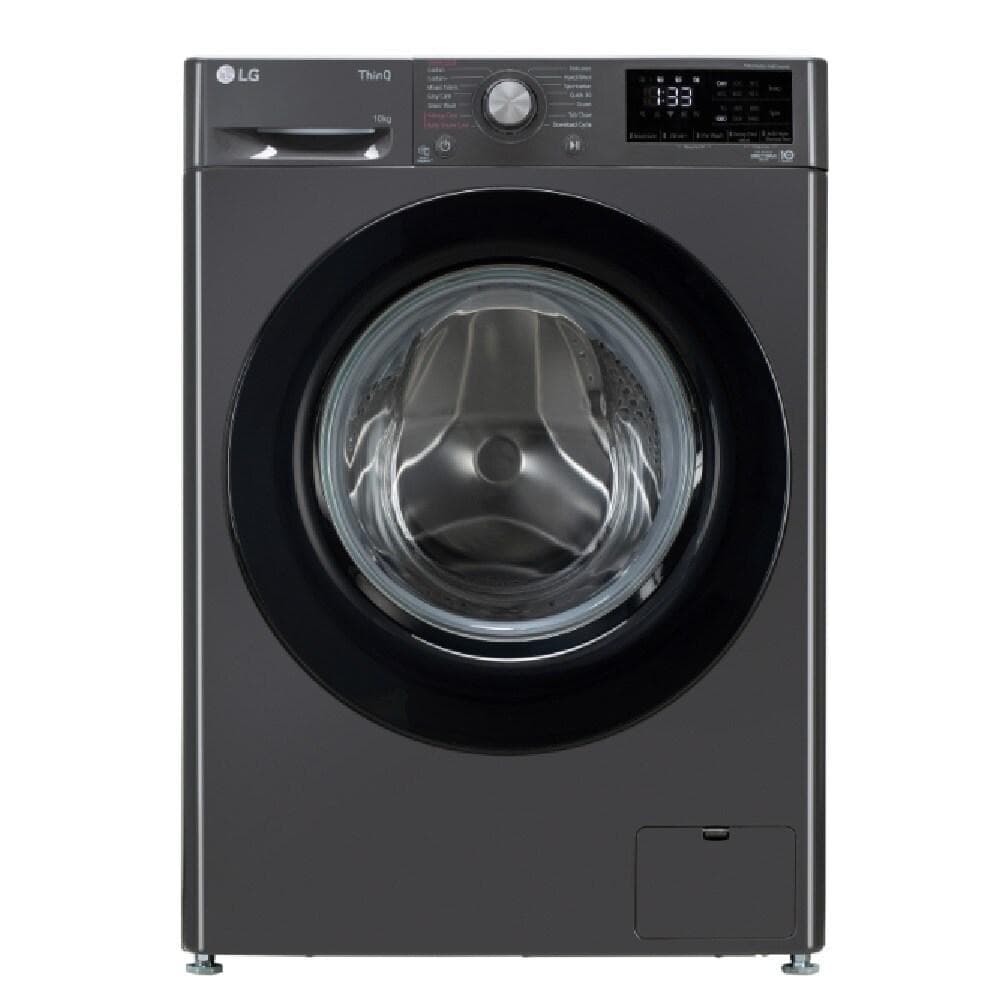 LG 10 kg Fully Automatic Front Loading Washing Machine, FHP1410Z3M, Middle Black