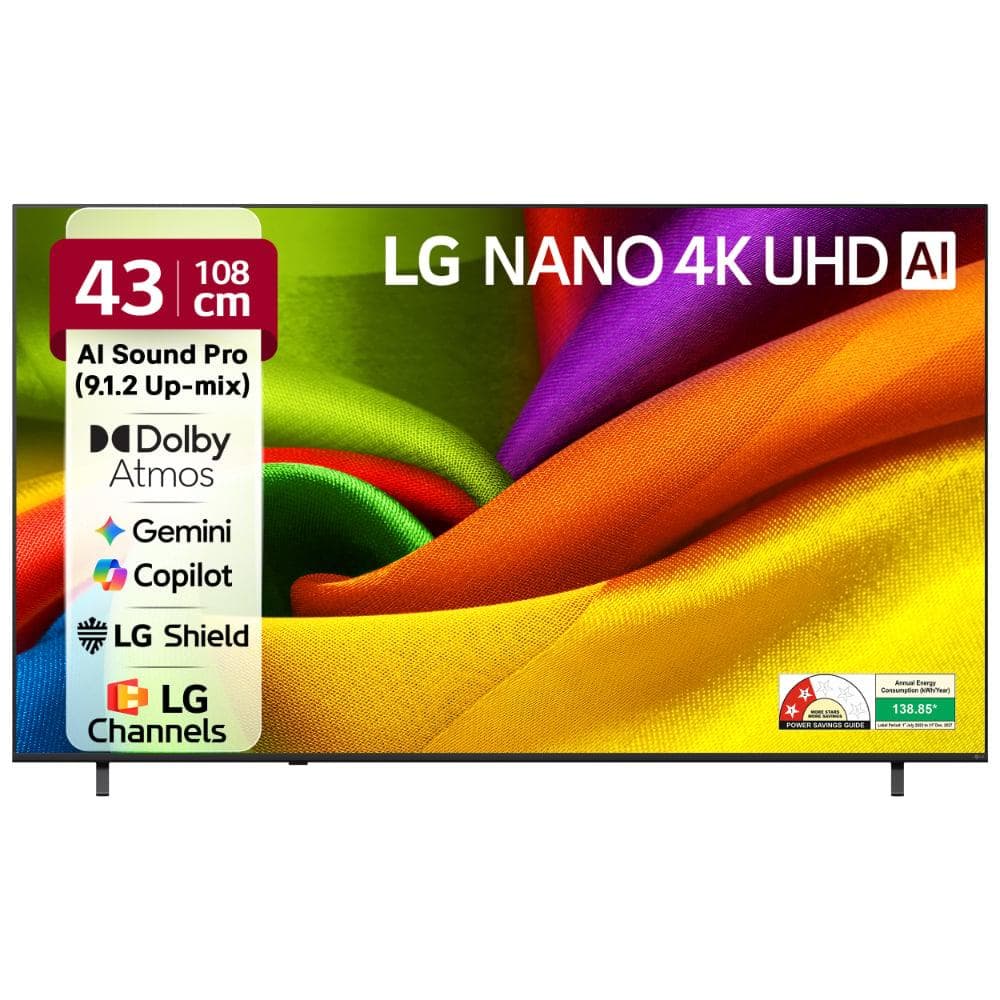 LG NU870 109.22 cm (43 inch) 4K Nanocell AI Smart TV, 55NU870