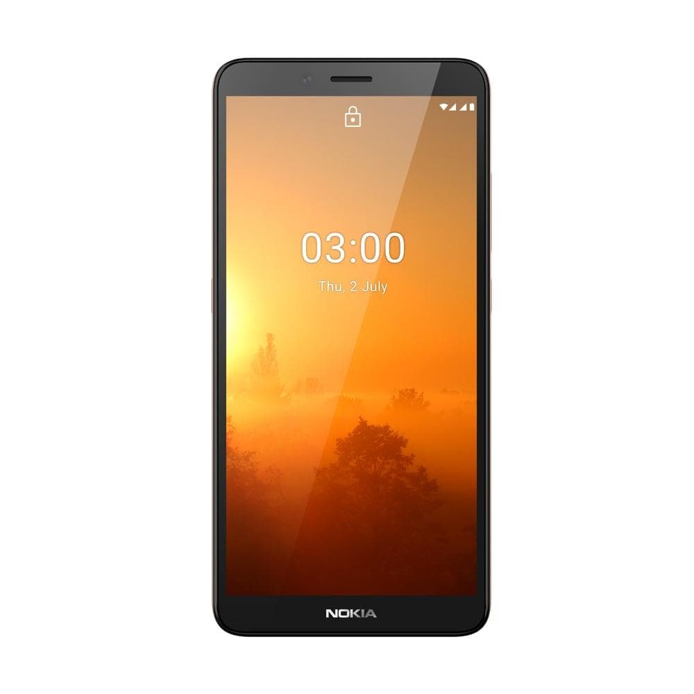 Nokia C3 16 GB, 2 GB RAM, Sand, Smartphone