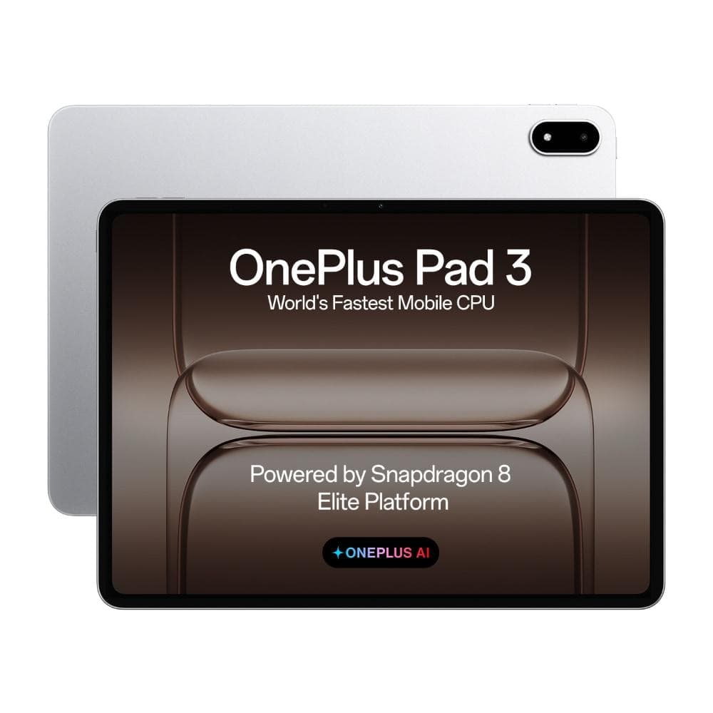 OnePlus Pad 3 33.52 cm (13.2 inch) 12 GB RAM, 256 GB, Frosted Silver, Wi-Fi Tablet, OPD2415 IN