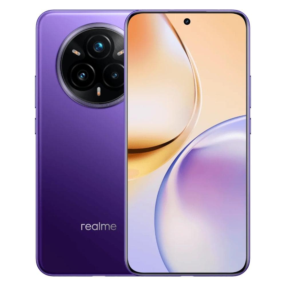 Realme 14 Pro Plus 5G 128 GB, 8 GB RAM, Bikaner Purple, Mobile Phone