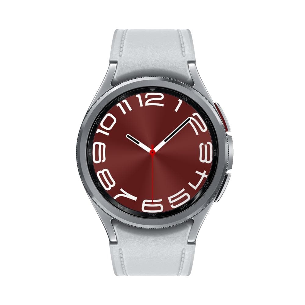 Samsung Galaxy Watch 6 Classic 47mm LTE Smart Watch with Water Resistant, Silver SM-R965FZSAINS