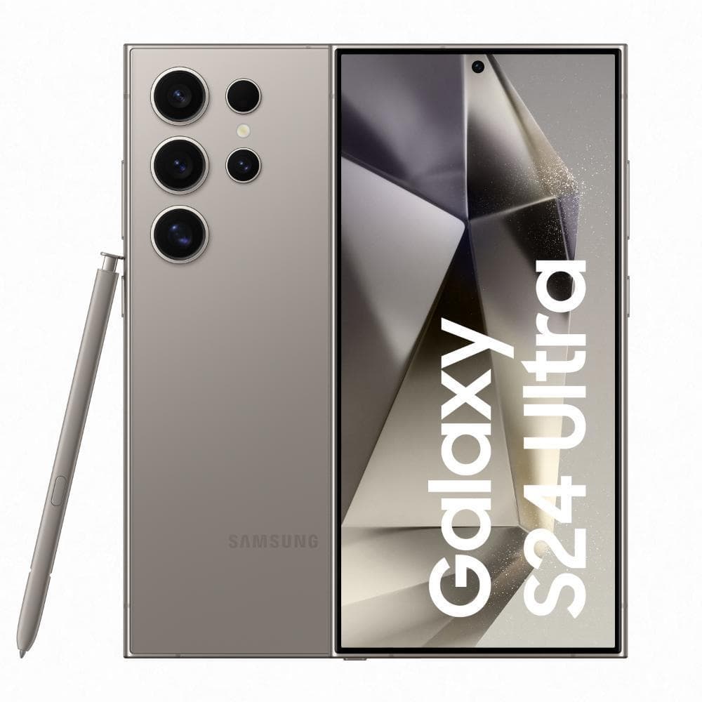 Samsung S24 Ultra 5G 512 GB, 12 GB RAM, Titanium Gray, Mobile Phone