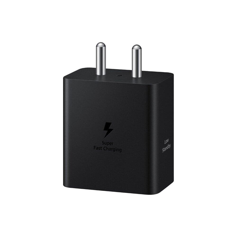 Samsung Galaxy 45 W Travel Adaptor Without Cable, Super Fast Charging 2.0, USB Type C, PD 3.0, Smart IC Technology, Over Current Protection, Over Heat...