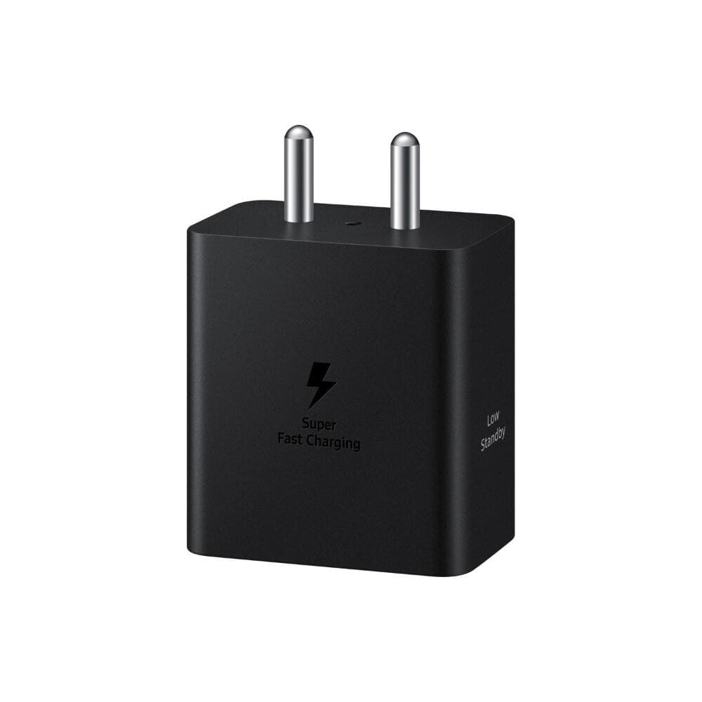 Samsung Galaxy 45 W Travel Adaptor Without Cable, Super Fast Charging 2.0, USB Type C, PD 3.0, Smart IC Technology, Over Current Protection, Over Heat...