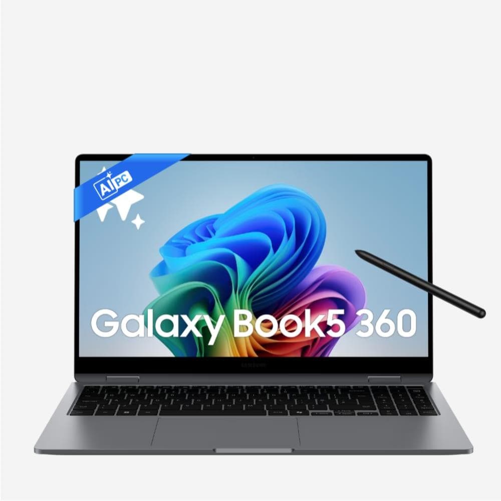 Samsung Galaxy Book5 360 NP750QHA-LG1IN Notebook Laptop (Intel Core Ultra 5/16 GB/512 GB SSD/Intel Arc Graphics/Windows 11 Home/MSOffice/AMOLED ), 39....