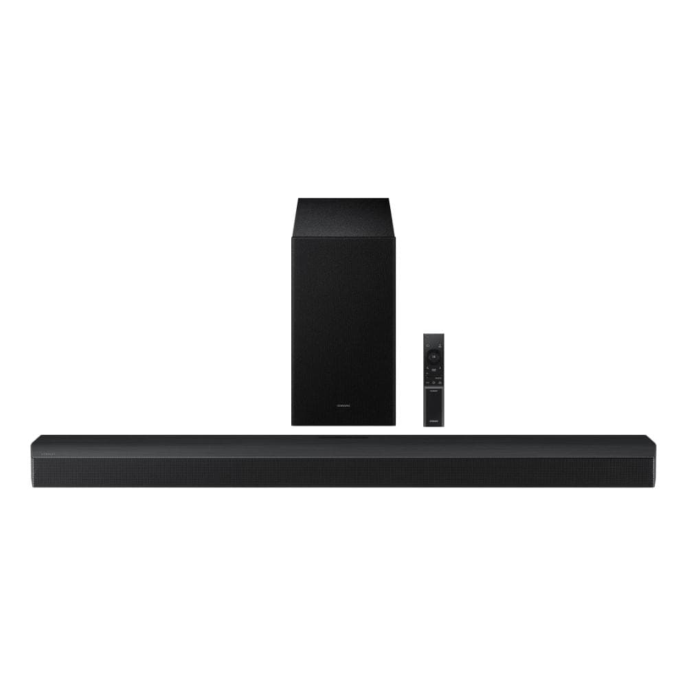 Samsung 400 W 5.1 ch Soundbar with Dolby Audio, DTS Virtual:X, Q-Symphony, Center Speaker, 3D surround sound, HDMI ARC, Optical In, Bluetooth, USB, Wi...