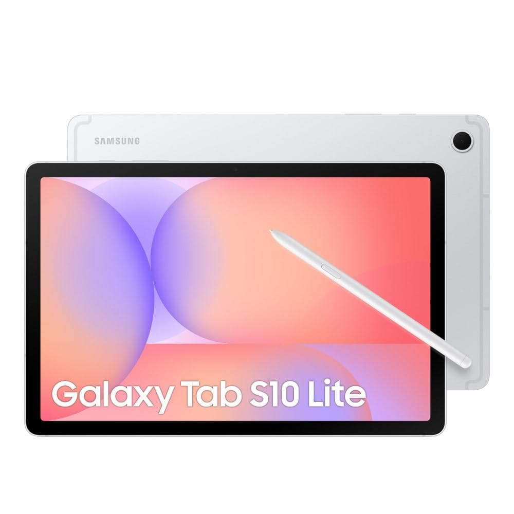 Samsung Galaxy Tab S10 Lite 27.70 cm (10.9 Inch) Wi-Fi Tablet with S-Pen, 6 GB RAM, 128 GB, Silver, SM-X400NZSAINU