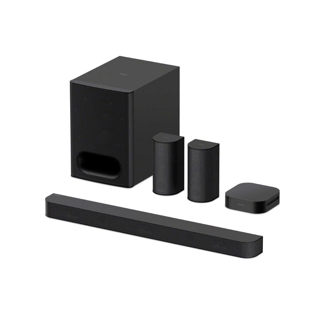 Sony Bravia Theatre System 6(HT-S60) Real 5.1ch 1000W,Dolby Atmos/DTS:X Soundbar Home Theatre with Powerful subwoofer & Wireless Rear Speakers,Voice Z...