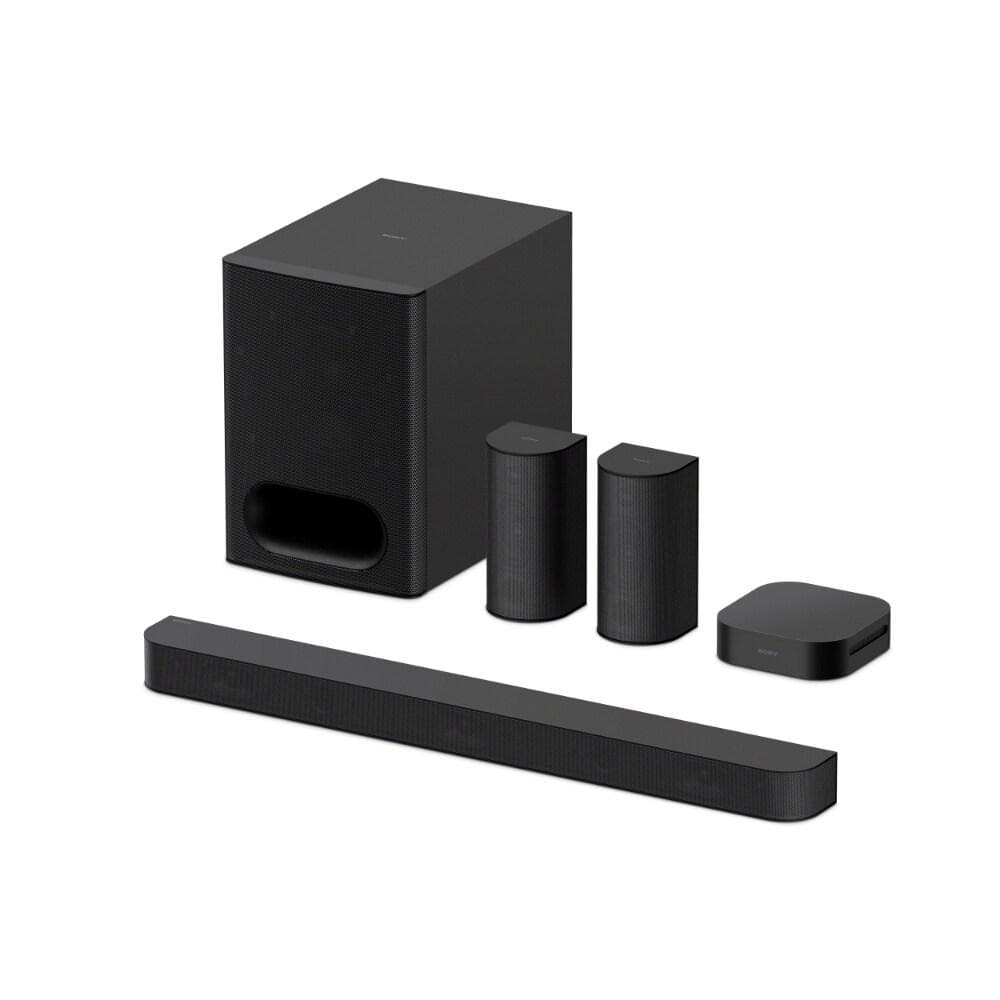 Sony Bravia Theatre System 6(HT-S60) Real 5.1ch 1000W,Dolby Atmos/DTS:X Soundbar Home Theatre with Powerful subwoofer & Wireless Rear Speakers,Voice Z...