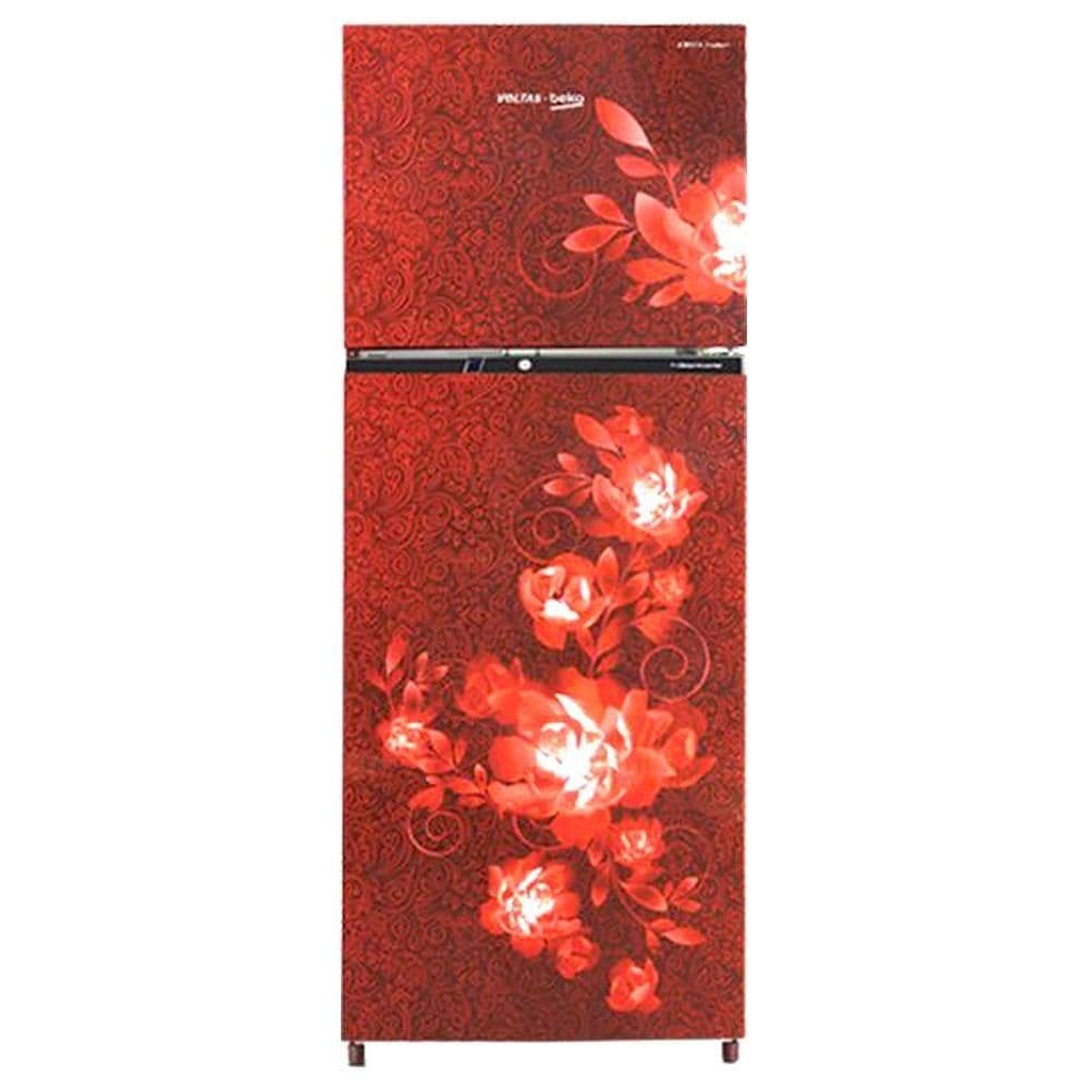 Voltas Beko 275 Litre 2 Star Double Door Refrigerator, Celin Wine RFF295D60/CWRXDIXXX
