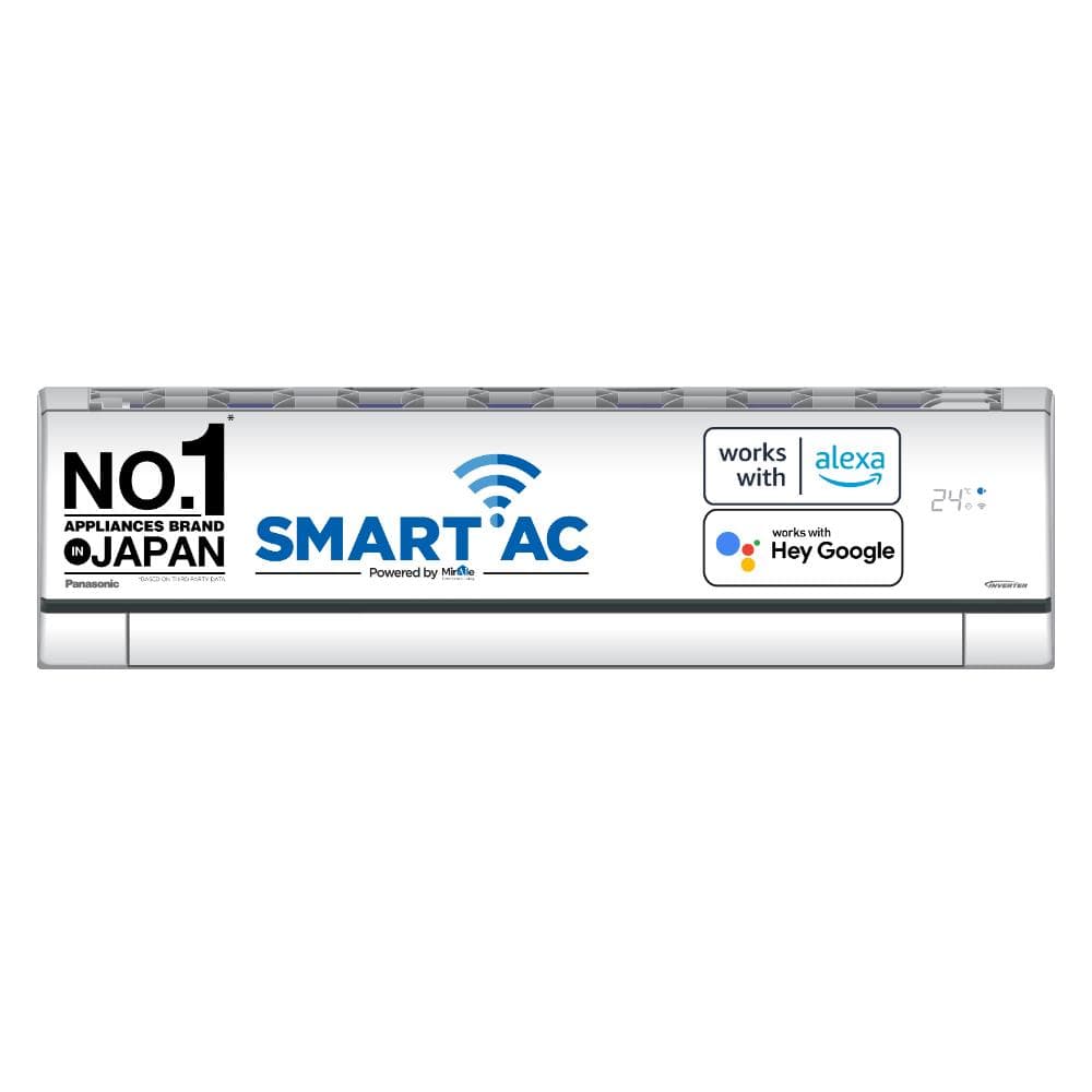 Panasonic 1.5T 3 Star 7 in 1 Wi-Fi Convertible Inverter Split AC, AU18ZKY3F (4 way swing, MirAie function (Wi-Fi), R32, PM 0.1 filteration, 2023 launc...