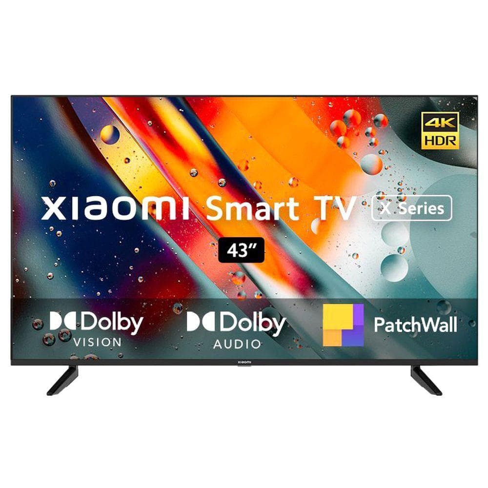 Xiaomi 109 cm (43 Inch) Ultra HD 4K Smart TV, X Series 43X