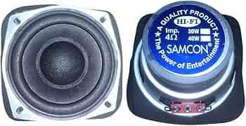 BM ELECTRONIC BME Samcon 4" Hometheatre Woofer Speaker Habby Bass (Pack of 1)