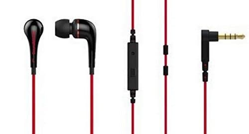 SoundMagic ES11S in-Ear Wired Headphones (Black/Red)