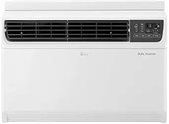 LG 1 Ton 5 Star Wi-Fi Inverter Window AC (Copper, Air filter, 2020 Model, JW-Q12WUZA, White) Air Conditioners