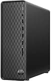 HP Slim SO1-aD0102il Desktop (Quad Core J5005/4GB/1TB/DOS/Integrated Graphics), Jet Black
