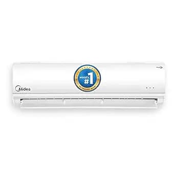 Midea 1.5 Ton 5 Star Inverter Split AC (Copper, MAI18SR5R30F0, Santis Pro Ryl Inverter AC R32, White) Air Conditioners