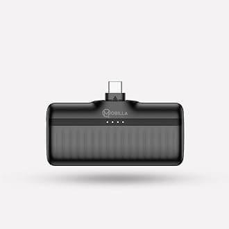 MPower Volt Powerbank | Extremely Tiny & Compact Design | 5000mAh Battery Capacity | Charges 2 Devices At Once | In-Built Fol