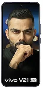 Vivo V21 5G (Dusk Blue, 8GB RAM, 256GB Storage) Without Offer Smartphones