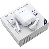 Idrishi Collection i12 TWS Earphone with Portable 300 mAh Charging Case True Wireless Earbuds with Sensor, Waterproof…