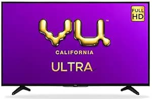 Vu 100 cm (40 inches) Full HD UltraAndroid LED TV 40GA (Black) (2019 Model) Smart Televisions