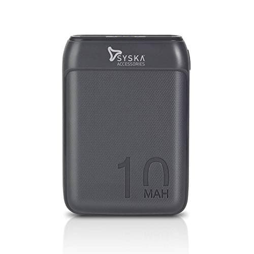 SYSKA P1016B Power Pocket 100 10000 mAh Lithium Polymer (Grey)
