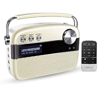 Saregama Carvaan SC01 6 Watt 1.0 Channel Wireless Bluetooth Outdoor Speaker (Porcelain White)