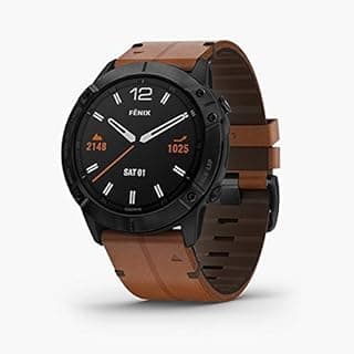 Garmin Fenix 6X Sapphire, Premium Multisport GPS Watch, Features Mapping, Music, Grade-Adjusted Pace Guidance and Pulse Ox Se