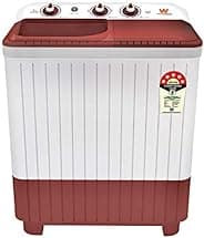 White Westinghouse 7 Kg Semi-Automatic Top Loading Washing Machine (CSW7000, Maroon)