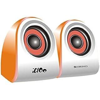 Zebronics ZEB- IGLOO 2.0 Multimedia Speaker with Volume Control & USB/3.5mm Jack Input