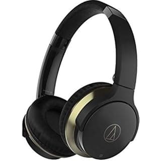 Audio-Technica ATH-AR3BTBK SonicFuel Wireless On-Ear Headphones with Mic & Control, Black