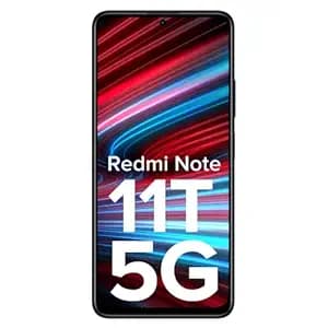 Redmi Note 11T 5G (Matte Black 6GB RAM 64GB ROM) | Dimensity 810 5G | 33W Pro Fast Charging | Charger Included Smartphones