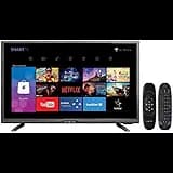 Kevin 80 cm (32 Inches) HD Ready LED Smart TV K100007AM (Black) Smart Televisions