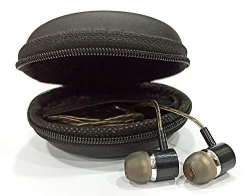 SABZ bass Boom 143 with HD Surround Sound, Dynamic Bass in-Ear Wired Earphone/Headphone 3.5 mm Jack with Mic for Mobile with Carrying Case