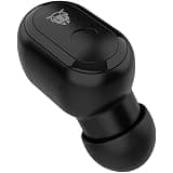 (Renewed) Ant Audio Mono TWS 110 Mini Bluetooth Earbud with Noise Cancelling Mic – Black