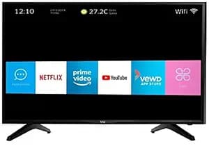 VU 123 cm (49 Inches) Full HD Smart LED TV 49 PL (Black) (2019 Model) Smart Televisions