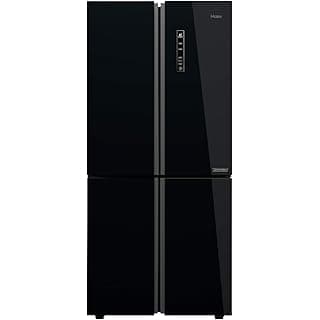 Haier 531 L Inverter Frost-Free Side-by-Side Refrigerator (HRB-550KG, Black,Convertible)