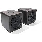 TECH-UNIQUE 5 Inch 140 W Bookshelf Speaker New Passive Wodden Speaker with 5 Inch Subwoffer and 2.5 Inch Tweeter 2 Inbuild Se