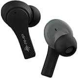 Amp AirBudz x25 Bluetooth Truly Wireless in Ear Earbuds with Mic, Amp Quick Sync Tech, and up to 24 Hrs Playback Time (Black