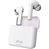pTron Bassbuds Vista in-Ear TWS Earbuds, HD Mic for Clear Calls, Immersive Audio, Snug-fit Buds, Bluetooth v5.1 with Quick Pa
