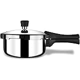 Stahl Triply Stainless Steel Xpress Pressure Cooker Outer Lid Standard, 9242, 2.5 Liters