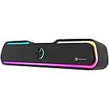 Portronics Decibel 22 10W Wireless Bluetooth Soundbar with RGB Light, Volume Controller, 3.5mm AUX Slot(Black)
