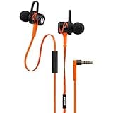 (Renewed) Ant Audio Wave 506 Wired in Ear Headset with Mic - Orange