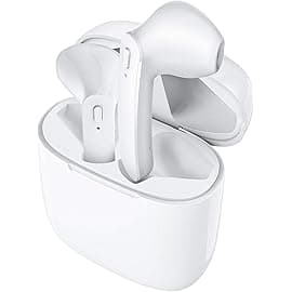 Twins7s Truly Wireless Bluetooth In Ear Headset with Mic (White)